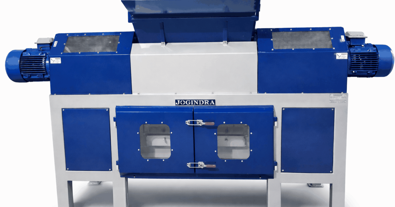 four shaft shredder