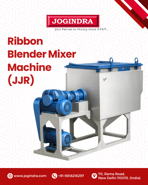 Ribbon Blender Mixer Machine | Jogindra