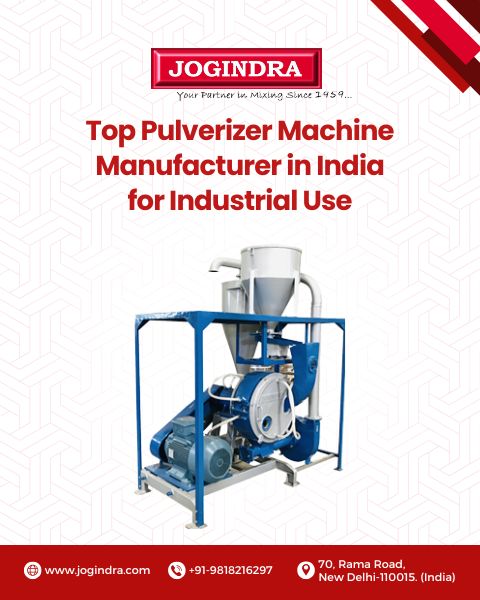 pulverizer machine manufacturer in india | jogindra