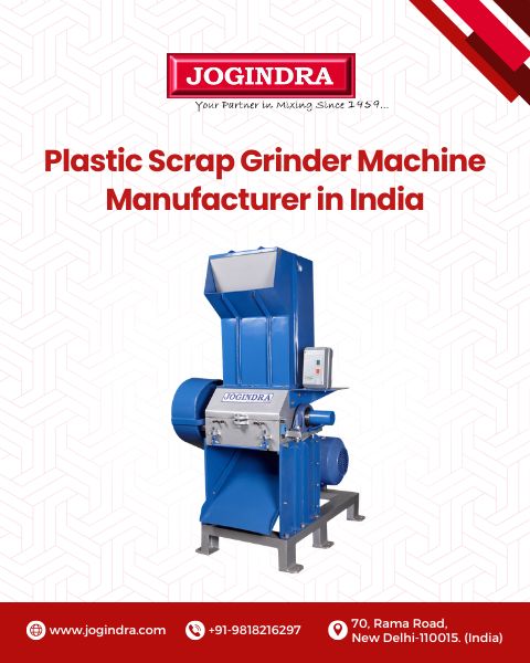 Plastic scrap grinder machine manufacturer in india | Jogindra