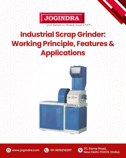 Industrial Scrap Grinder: Working Principle, Features & Applications Industrial Scrap Grinder: Working Principle, Features & Applications