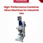 best high performance container mixer machines | Jogindra