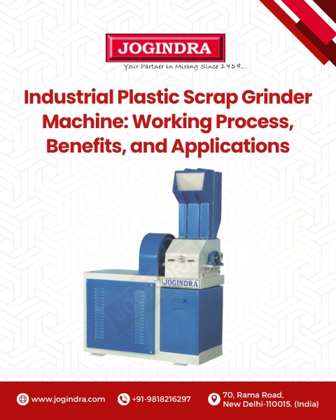industrial plastic scrap grinder